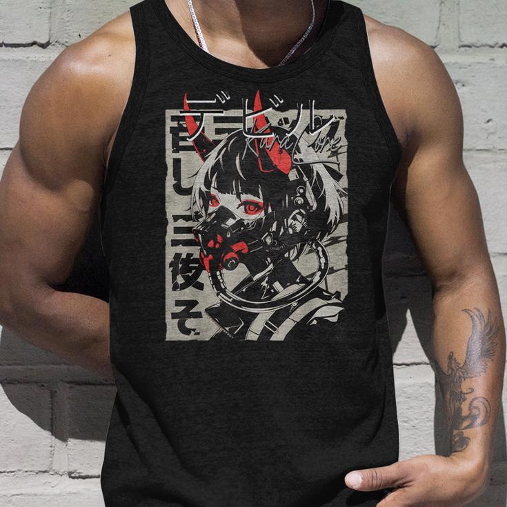 Anime Manga Streetwear Cyberpunk Aesthetic Techwear Harajuku Tank Top Geschenke für Ihn