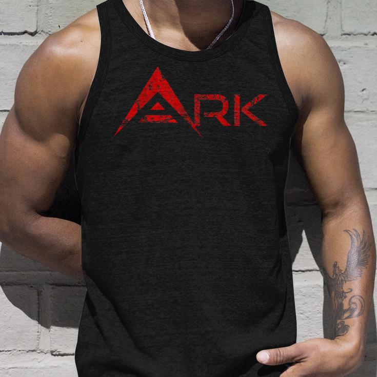 Ark Kryptocurrency -Intage & Distressed Logo Tank Top Geschenke für Ihn