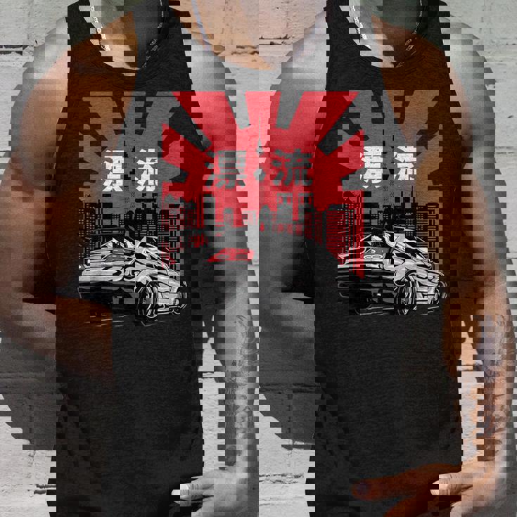 Artes Japonesas Fórmula Coche De Carreras Suzuka Pista Carrera Anime Camiseta sin mangas Regalos para él