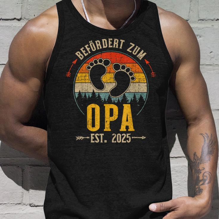 Befördert Zum Opa 2025Intage Retro Tank Top Geschenke für Ihn