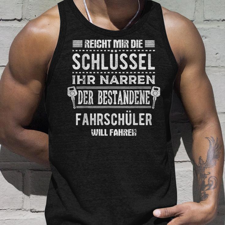 Beginner Driving License Tank Top Geschenke für Ihn