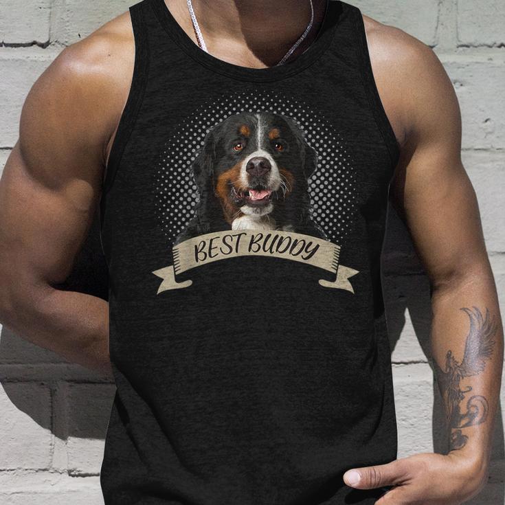 Bernese Mountain Dog Best Friend Dog Portrait Tank Top Geschenke für Ihn