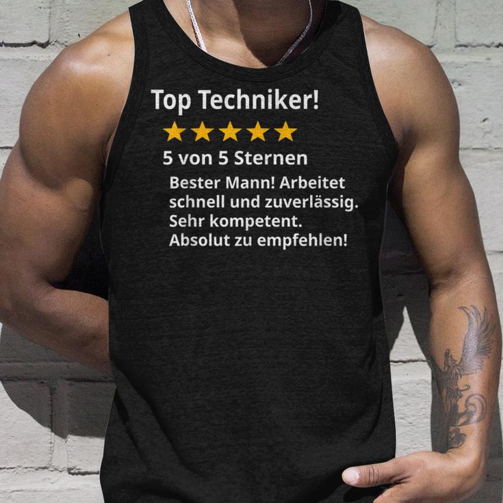 Bester Techniker Tank Top Geschenke für Ihn