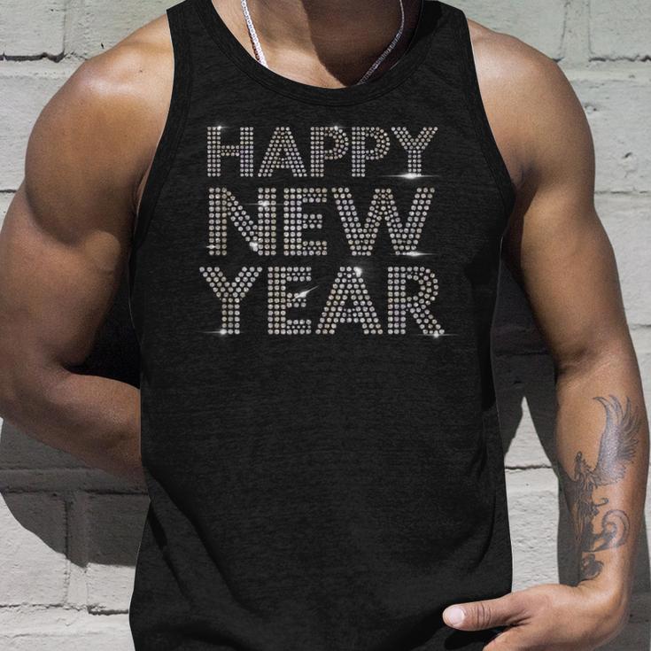 Bling Happy New Year New Year's Eve Tank Top Geschenke für Ihn