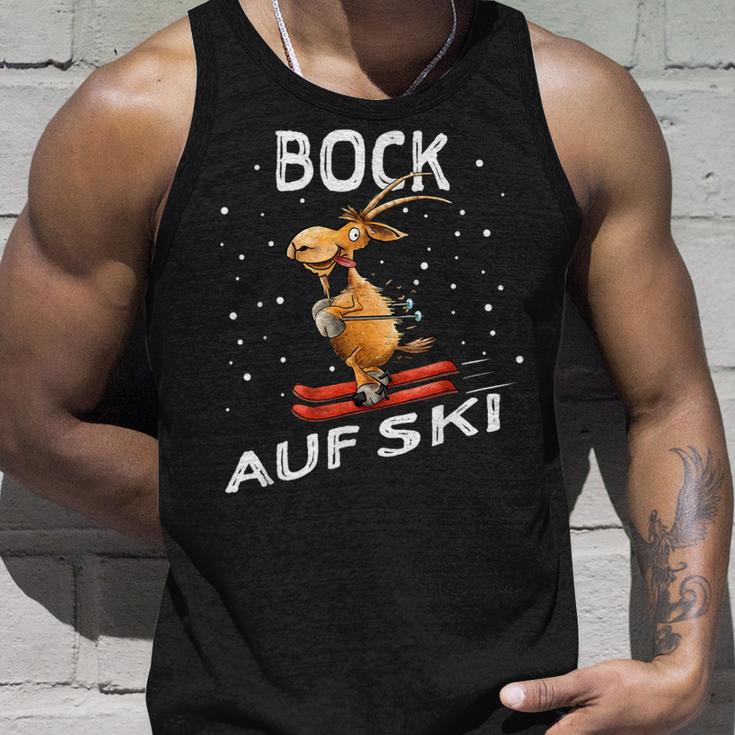 Bock Auf Ski Lustiger Skifahrer Skier Ski Spruch Wortwitz Tank Top Geschenke für Ihn