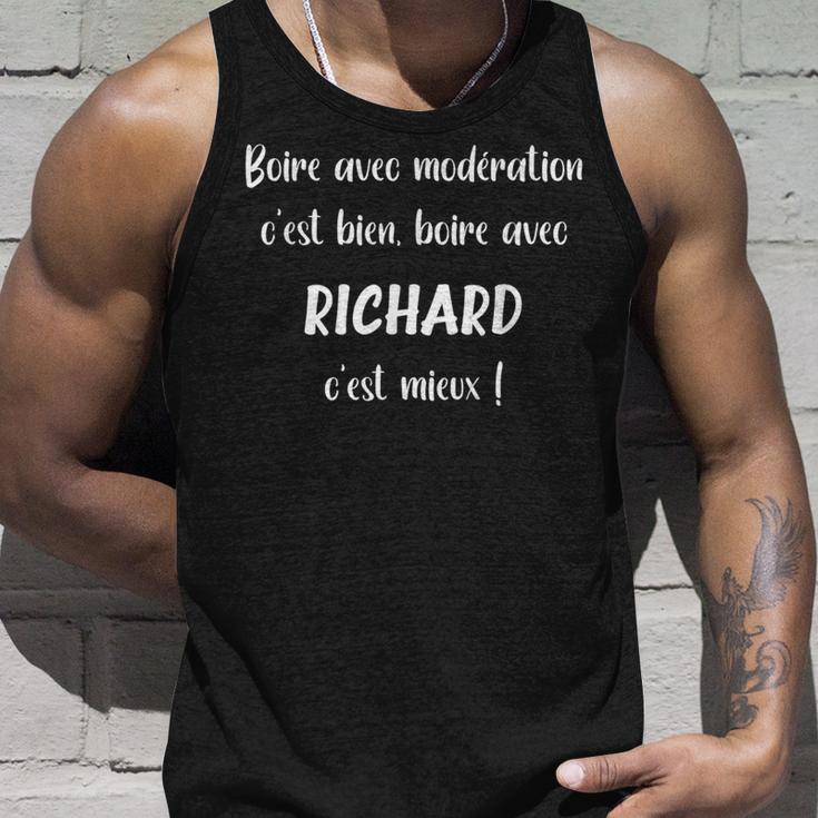 Boire Avec Modération C'est Bien Avec Richard C'est Mieux Débardeur e Cadeaux pour lui