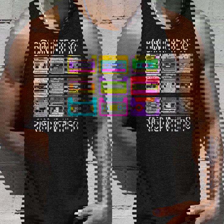Born In The 80S But The 90S Made Me Tank Top Geschenke für Ihn