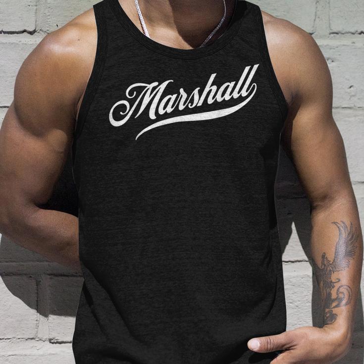 Boys First Name Marshall Idea Tank Top Geschenke für Ihn