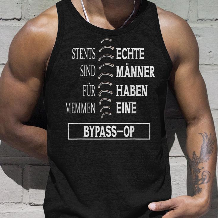 Bypass Surgical Saying Genuesungen Man Scar Heart Operation Tank Top Geschenke für Ihn