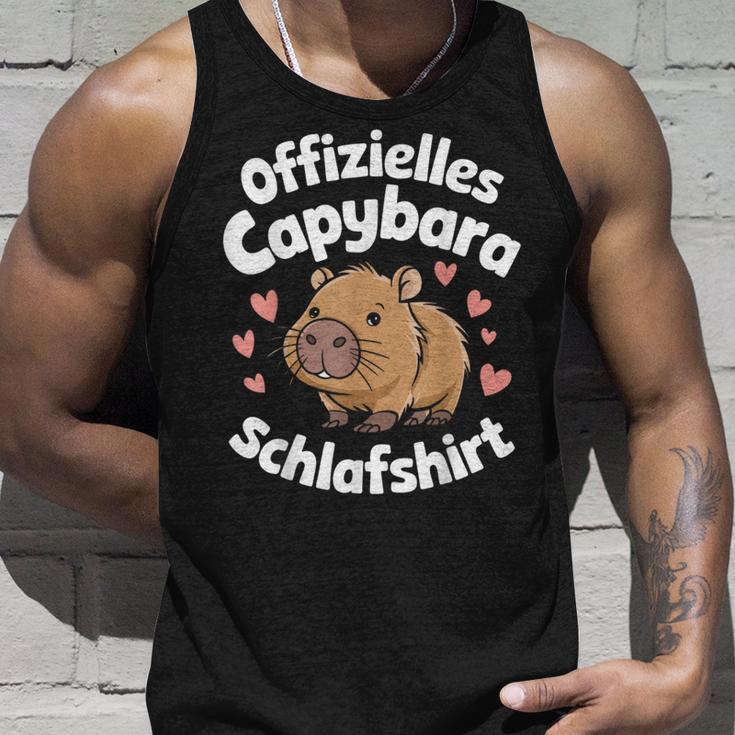 Capybara Official Capybara Sleep Tank Top Geschenke für Ihn