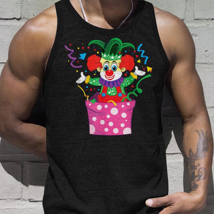 Carnival Clown Party Circus Costume Confetti Tank Top Geschenke für Ihn