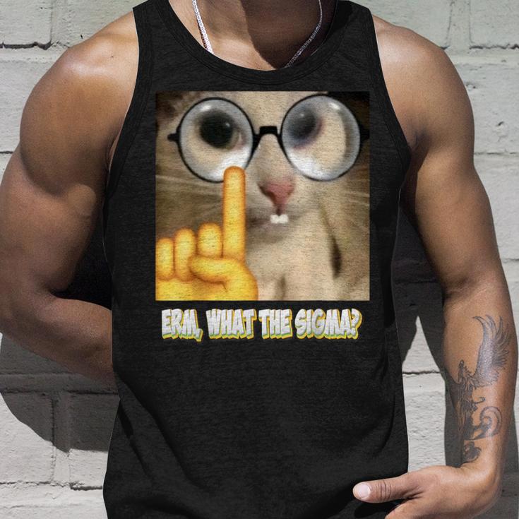 Cat Ehm Was Zum Sigma Cat Meme Tank Top Geschenke für Ihn