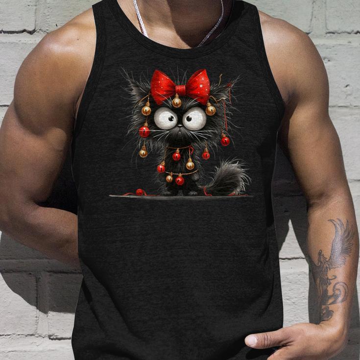 Christmas Grumpy Cat Cheeky Tank Top Geschenke für Ihn