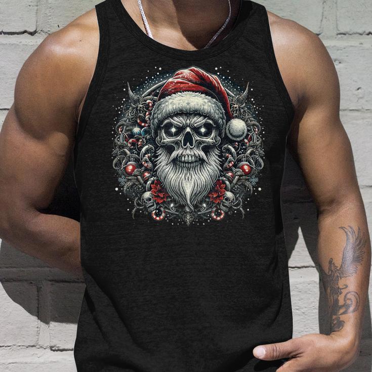 Christmas Skull Christmas Death Heavy Xmas Tank Top Geschenke für Ihn