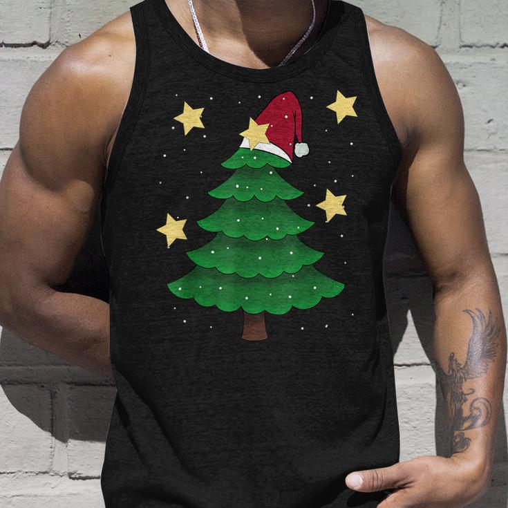 Christmas Tree Fir Christmas Children Christmas Stars Snow Tank Top Geschenke für Ihn