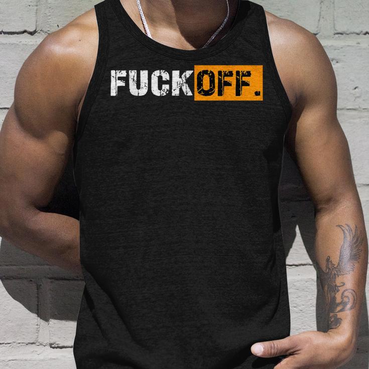 Classic Fack Off Tank Top Geschenke für Ihn