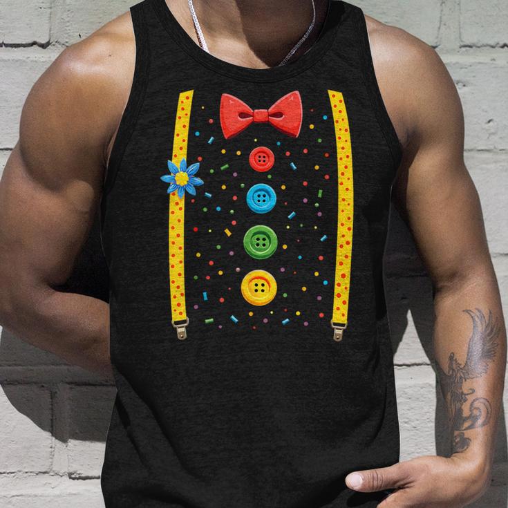 Clown Top Carnival Costume Circus Jester Children's Fancy Dress Tank Top Geschenke für Ihn