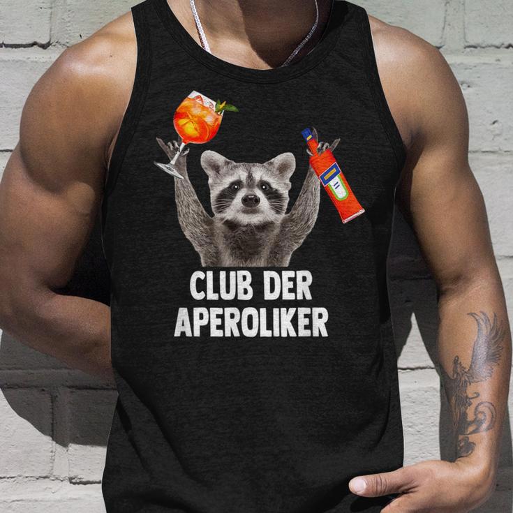 Club Der Aperoliker Raccoon Meme Racoon X Pedro Spritz Tank Top Geschenke für Ihn