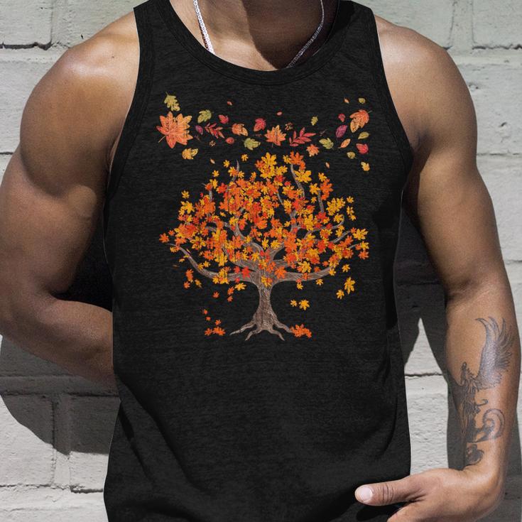 Colourful Leaves Autumn Tree Autumn Leaves Nature Autumn S Tank Top Geschenke für Ihn