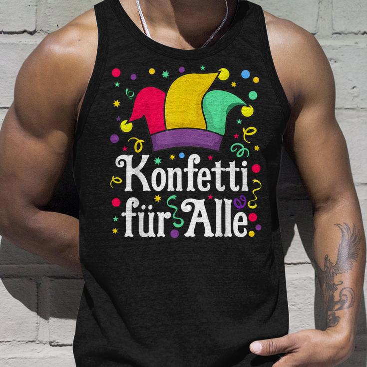 Confetti And Fool Cap Carnival Costume Tank Top Geschenke für Ihn