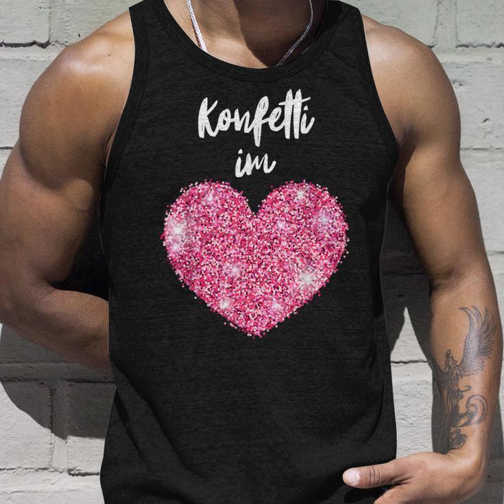 Confetti In The Heart – Kölle Alaaf Red Carnival Fashing Tank Top Geschenke für Ihn