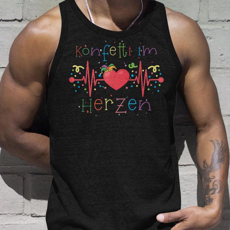 Confetti In The Heart Carnival Party Outfit Carnival Fancy Dress Tank Top Geschenke für Ihn