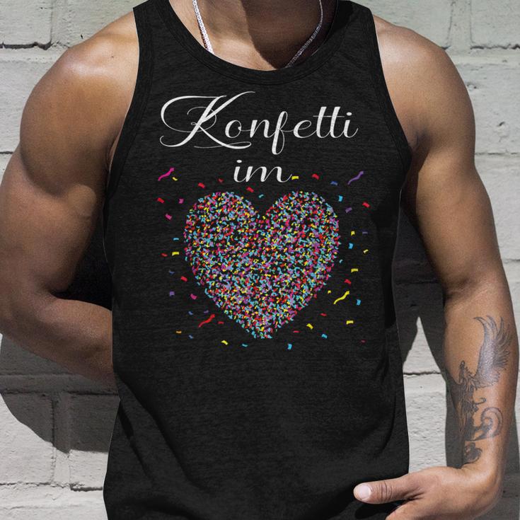 Confetti In Heart Fancy Dress Carnival Confetti Costume Outfit Tank Top Geschenke für Ihn