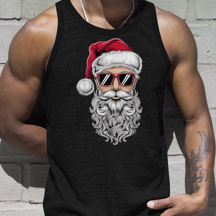 Cool Christmas Cool Santa Claus Christmas Tank Top Geschenke für Ihn