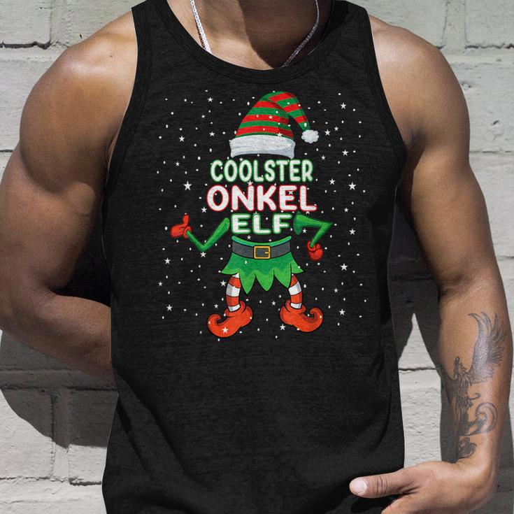 Coolster Uncle Elf Partner Look Family Outfit Christmas Tank Top Geschenke für Ihn