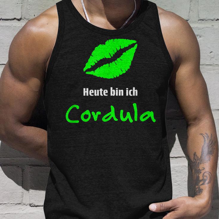 Cordula Green Fancy Dress Costume Carnival Oktoberfest Apres Ski Party Tank Top Geschenke für Ihn