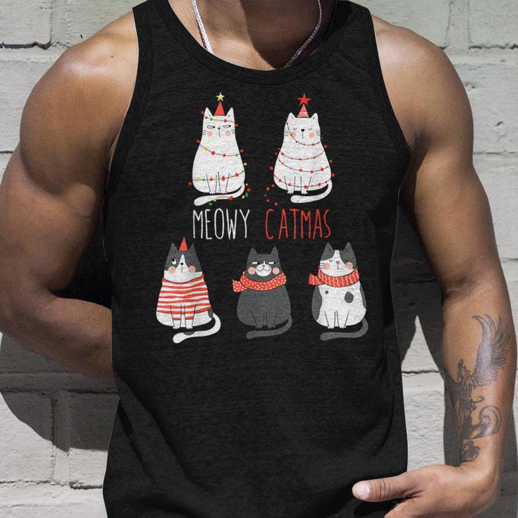 Cute Cats Xmas Kitten Christmas Outfit Christmas Tank Top Geschenke für Ihn