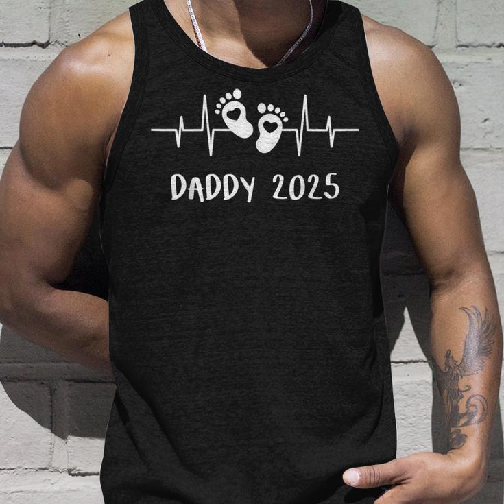 Daddy 2025 Heartbeat The Daddy Father's Day Birth Father Tank Top Geschenke für Ihn