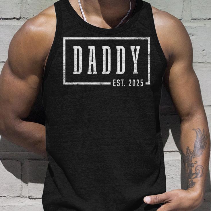 Daddy 2025 Daddy To Be New Daddy Sleek Framed Tank Top Geschenke für Ihn