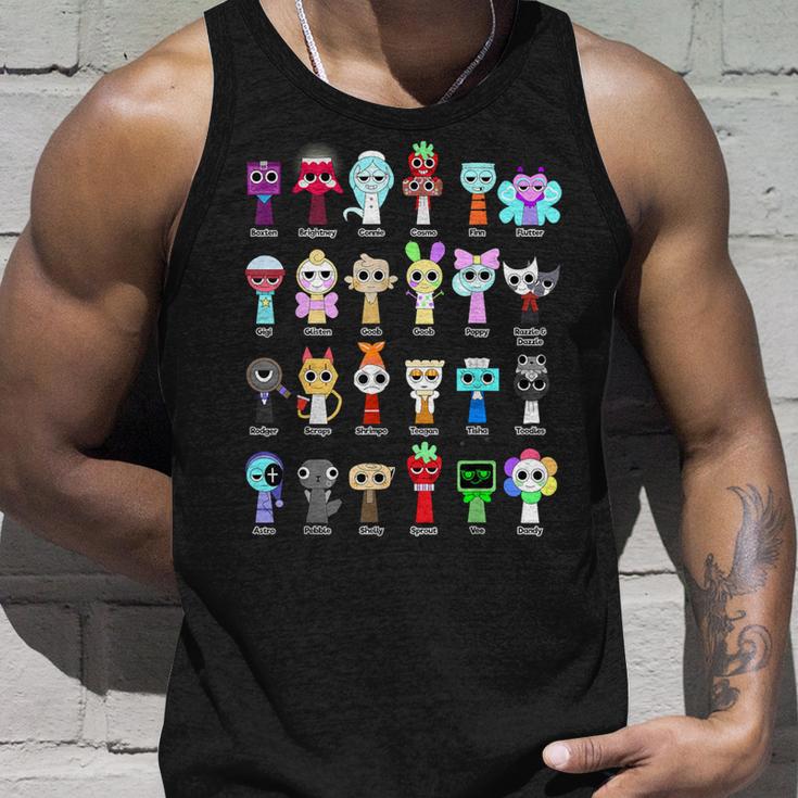 All Dandy's World Sprunki Toys Tank Top Geschenke für Ihn