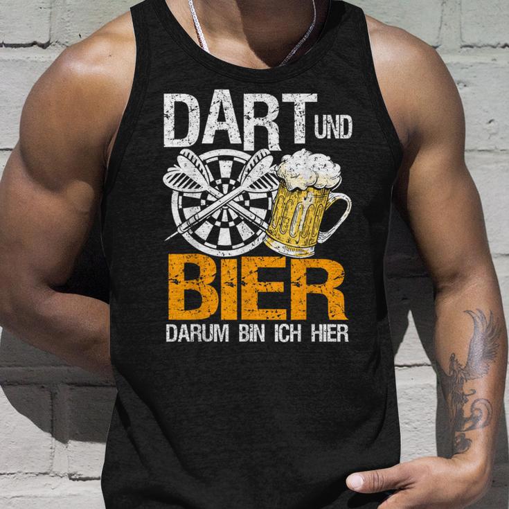 Dart Und Bier Das Gönn Ich Mir Darter Dart Player Jersey Tank Top Geschenke für Ihn