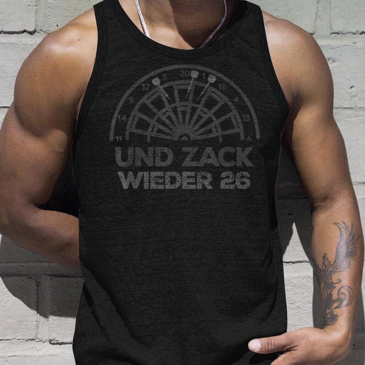 Dart Und Zack Wieder 26 Dartboard Retro Dart Tank Top Geschenke für Ihn