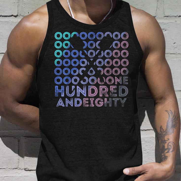 Darts Dart Retro Ohnundredandeighty With Slogan S Tank Top Geschenke für Ihn