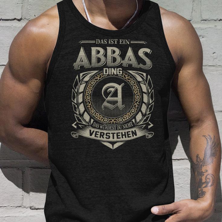 Das Ist Ein Abbas Ding Abbas Name Tank Top Geschenke für Ihn