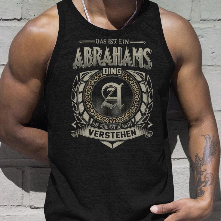 Das Ist Ein Abrahams Ding Abrahams Name Tank Top Geschenke für Ihn