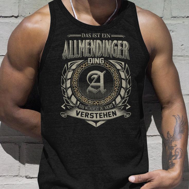 Das Ist Ein Allmendinger Ding Allmendinger Name Tank Top Geschenke für Ihn