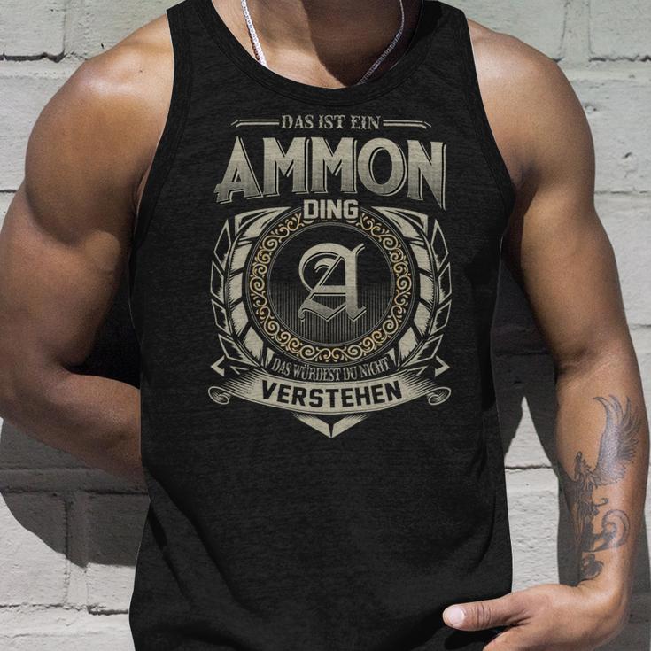 Das Ist Ein Ammon Ding Ammon Name Tank Top Geschenke für Ihn