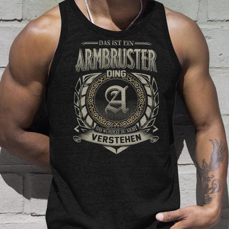 Das Ist Ein Armbruster Ding Armbruster Name Tank Top Geschenke für Ihn