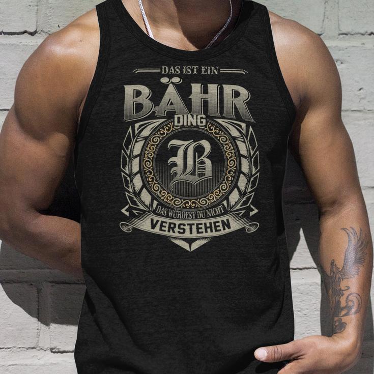 Das Ist Ein Baehr Ding Baehr Name Tank Top Geschenke für Ihn