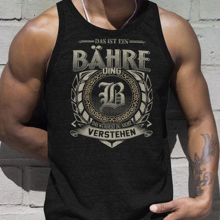 Das Ist Ein Baehre Ding Baehre Name Tank Top Geschenke für Ihn