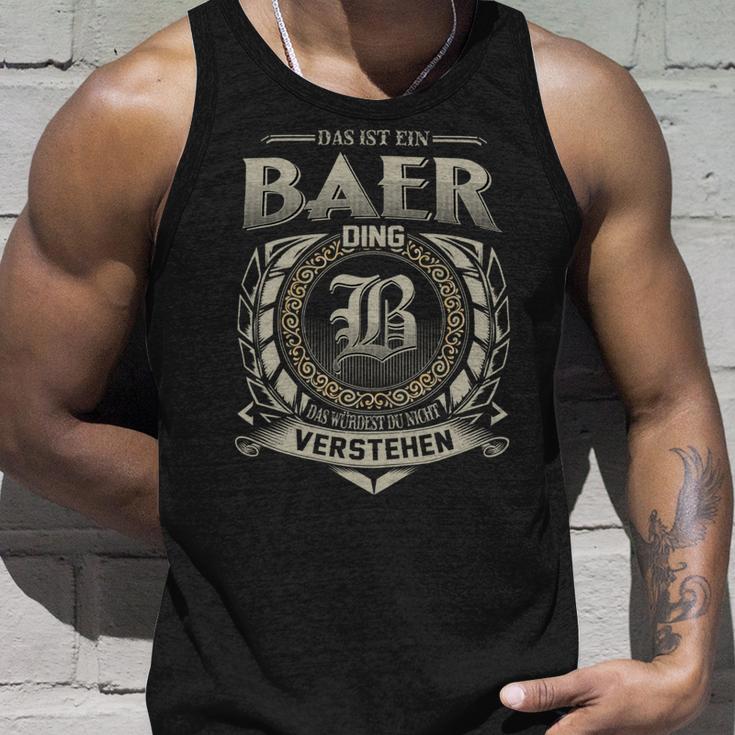 Das Ist Ein Baer Ding Baer Name Tank Top Geschenke für Ihn