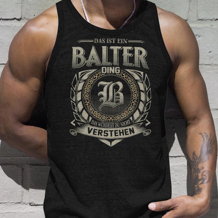 Das Ist Ein Balter Ding Balter Name Tank Top Geschenke für Ihn