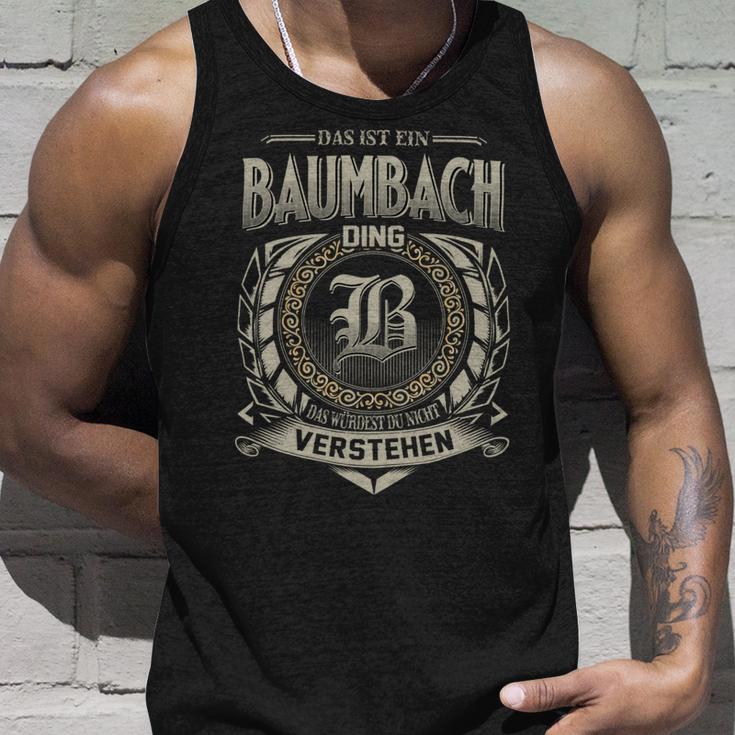 Das Ist Ein Baumbach Ding Baumbach Name Tank Top Geschenke für Ihn