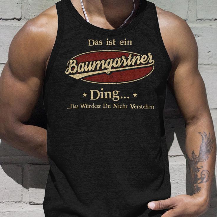 Das Ist Ein Baumgartner Ding Das Würdest Du Nicht Verstehen Baumgartner Name Tank Top Geschenke für Ihn