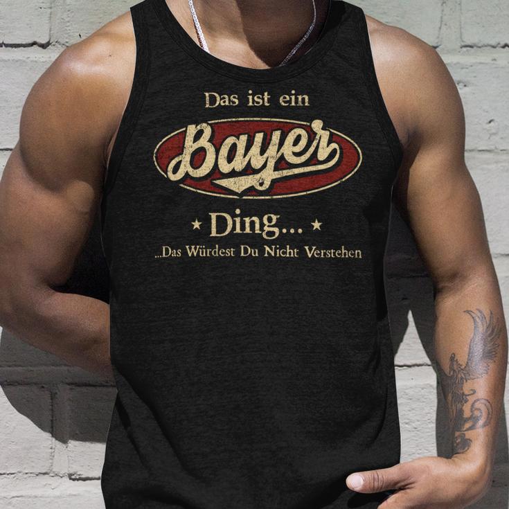 Das Ist Ein Bayer Ding Das Würdest Du Nicht Verstehen Bayer Name Tank Top Geschenke für Ihn