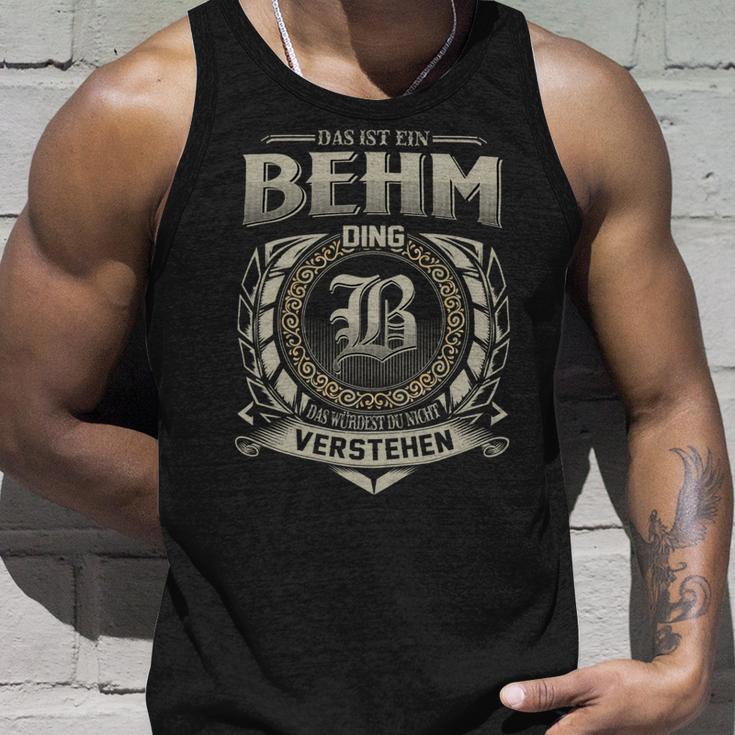 Das Ist Ein Behm Ding Behm Name Tank Top Geschenke für Ihn